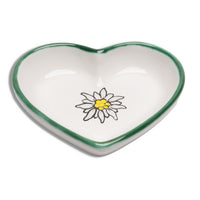 Austrian Edelweiss Heart Dish