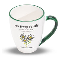 Austrian von Trapp Family 75th Anniversary Edelweiss Mug