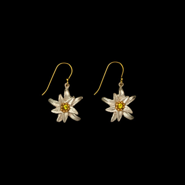 Edelweiss Drop Earrings by Michael Michaud