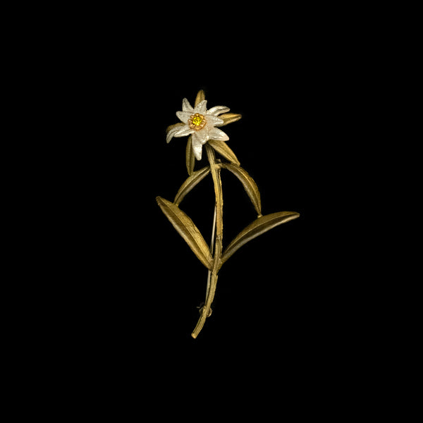 Edelweiss Brooch by Michael Michaud
