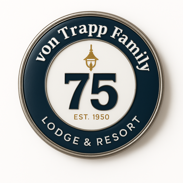 The von Trapp Family 75th Anniversary Pin