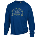 Trapp Family Lodge Adult Navy Long Sleeve Tee