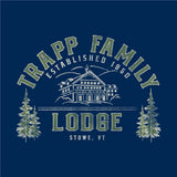 Trapp Family Lodge Adult Navy Long Sleeve Tee