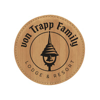 The von Trapp Family Bamboo Coaster