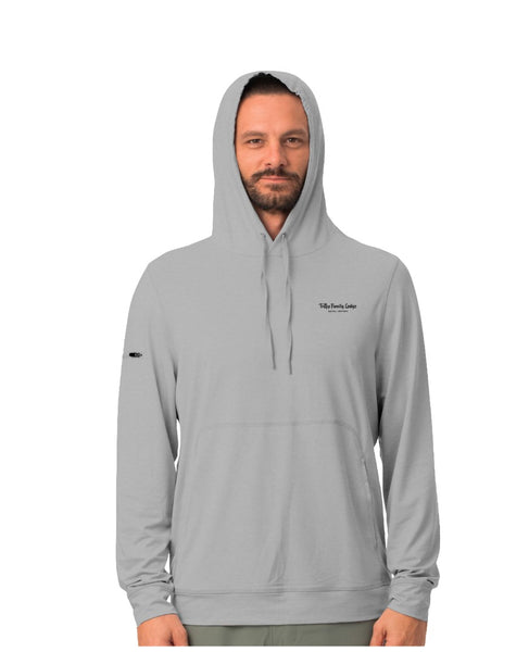 Trapp Family Lodge Men's Hooded Helm Sun Shirt
