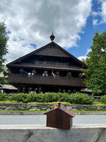 Hand Crafted Walnut replica of von Trapp Family Lodge