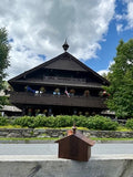 Hand Crafted Walnut replica of von Trapp Family Lodge
