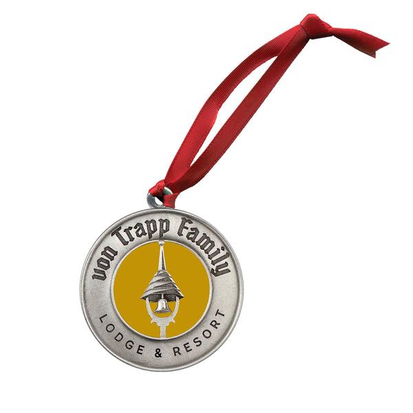 Pewter Medallion Ornament