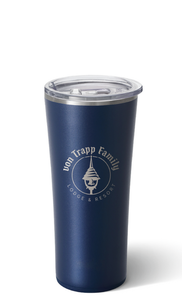 The von Trapp Family Insulated Navy Blue Tumbler