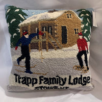 Custom Trapp Family Lodge Pillow